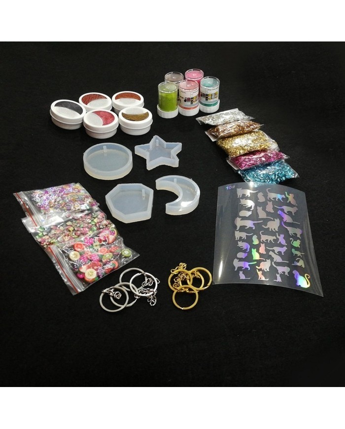 Anahtarlık ve Takı Reçine Epoksi Seti - A01