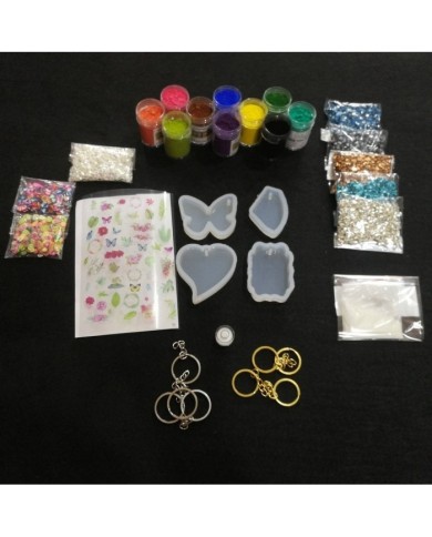 Anahtarlık ve Takı Reçine Epoksi Seti - Boya Seçmeli  - A05