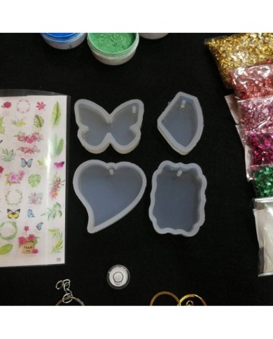 Anahtarlık ve Takı Reçine Epoksi Seti - Boya Seçmeli  - A06