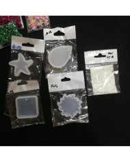 Anahtarlık ve Takı Reçine Epoksi Seti - Boya Seçmeli  - A08