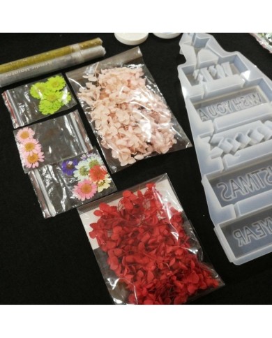 Yılbaşı Süsleme Reçine Epoksi Seti - Boya Seçmeli  - A129