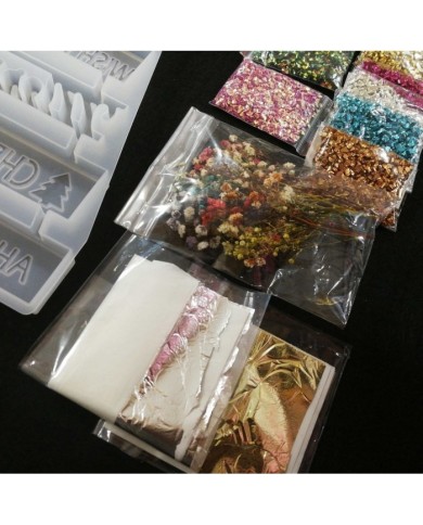 Yılbaşı Süsleme Reçine Epoksi Seti - Boya Seçmeli  - A129