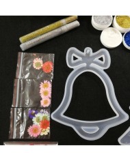 Yılbaşı Süsleme Reçine Epoksi Seti - Boya Seçmeli  - A131