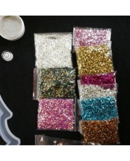 Yılbaşı Süsleme Reçine Epoksi Seti - Boya Seçmeli  - A131