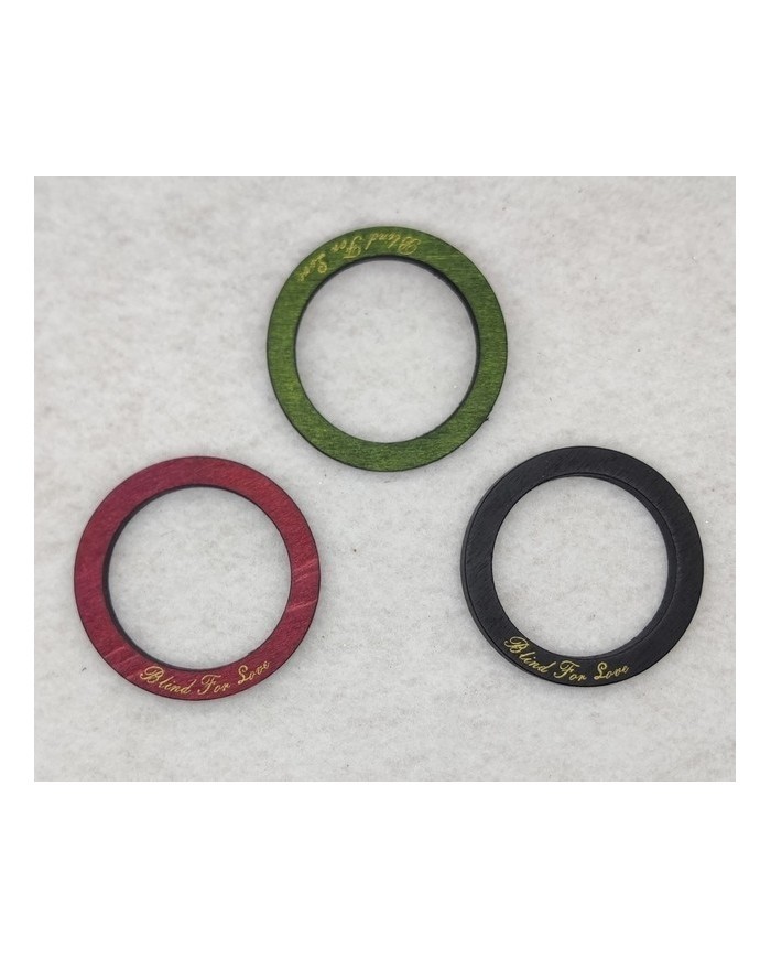 Ahşap Kolye Ucu - Daire Modeli