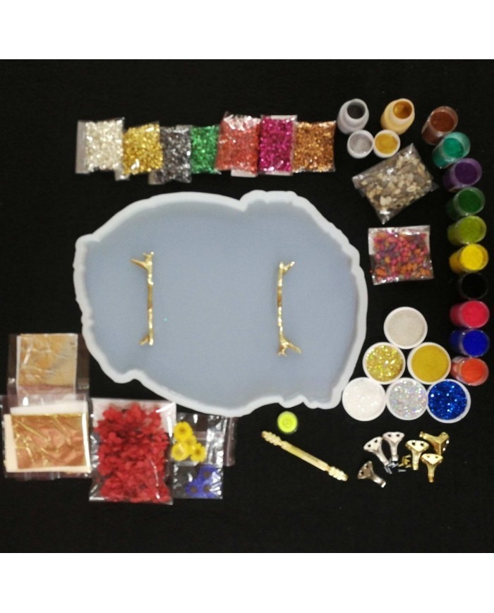 Tepsi Kalıbı Reçine Epoksi Seti - A79