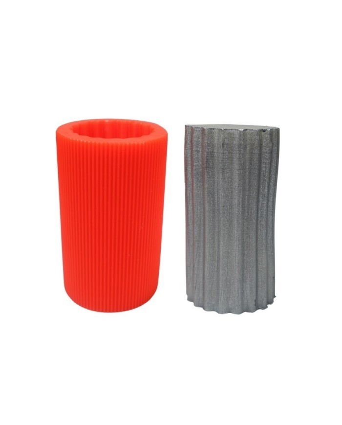 Tırtıklı Silikon Mum Kalıbı M-131