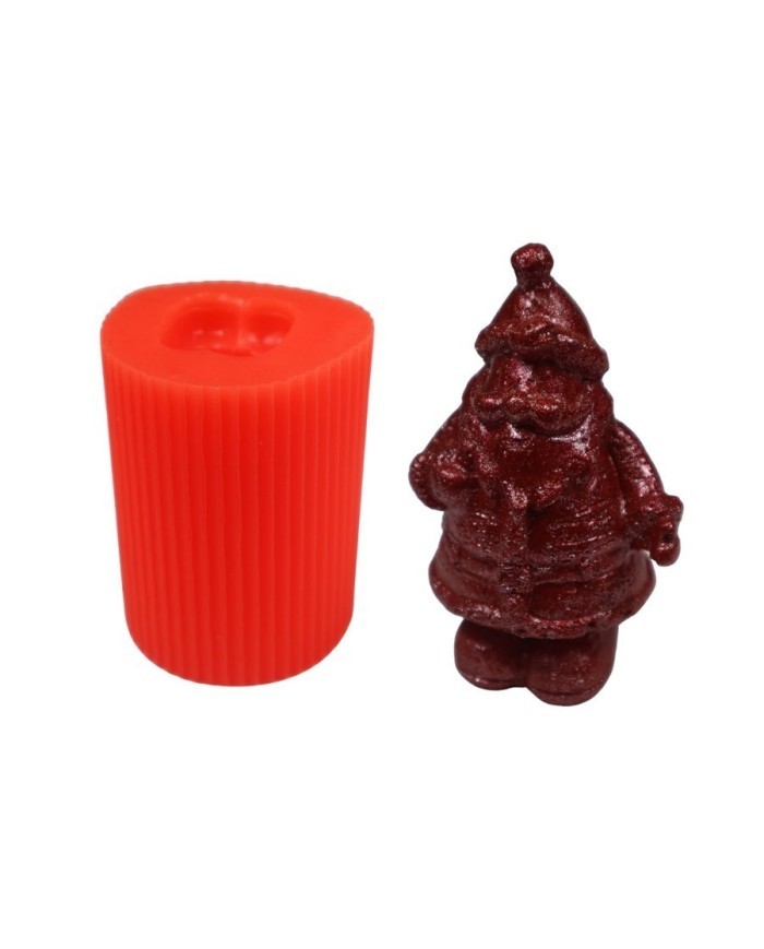 Yılbaşı Çam Ağacı - Noel Baba Silikon Kalıbı M-197