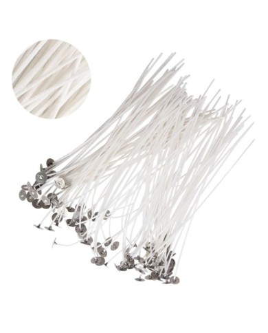 Mum Fitili Hazır Kopçalı -12 Cm - 50 Adet