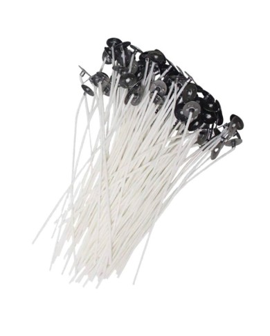 Mum Fitili Hazır Kopçalı -12 Cm - 50 Adet