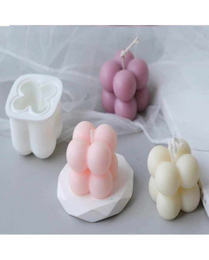 Mum Kalıpları  Bubble Silikon Kalıp - Küçük