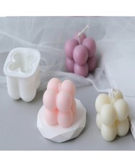 Mum Kalıpları  Bubble Silikon Kalıp - Küçük