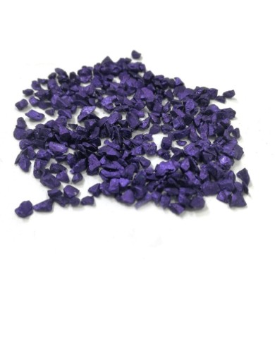 Büyük Cam Kırığı - Koyu Mor - 50  gr