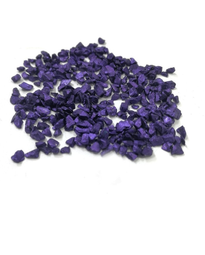 Büyük Cam Kırığı - Koyu Mor - 50  gr