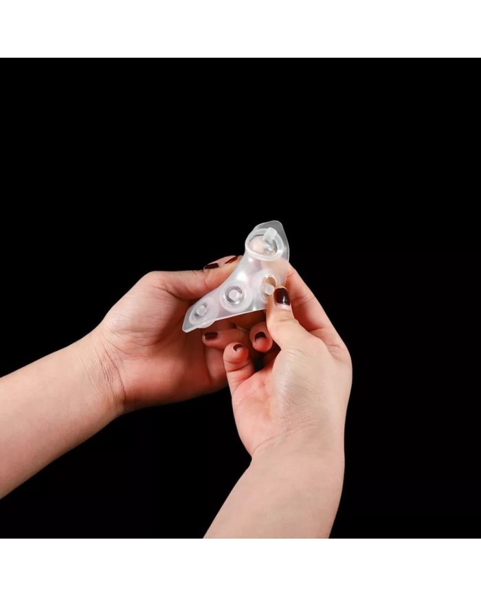 16 mm Yarim Boncuk Tırtıklı Reçine Epoksi Kalıp -Kod:369