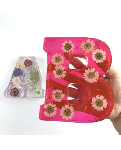 Büyük Reçine Epoksi Silikon Kalıp  Big  Boy Harf  - X