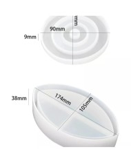 Nazar Değmesin Muhabbete Bardak Altı Stant Epoksi Reçine Silikon Kalıp Set -Kod:1010