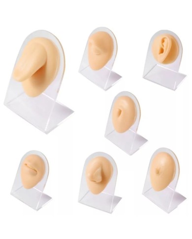 Silikon Göbek Deliği 25 Adet - Takı ve Bijuteri Mankeni Renk Seçenekli