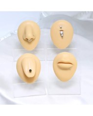 Silikon Dil 25 Adet - Takı ve Bijuteri Mankeni Renk Seçenekli