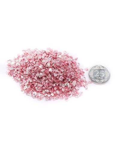 Büyük Cam Kırığı - 500 gr - Pembe