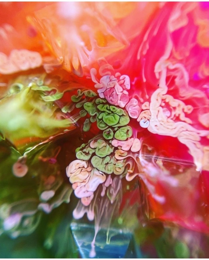 Alkol Bazlı Epoksi Mürekkep Boya 15 cc -Sarı Ebru Pigment