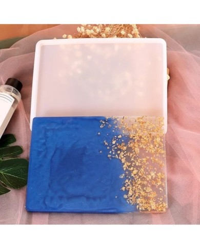 Tepsi  Silikon Reçine ve Beton Kalıp - Dikdörtgen - Kod: 207SN Tepsi  Silikon Reçine ve Beton Kalıp - Dikdörtgen - Kod: 207SN