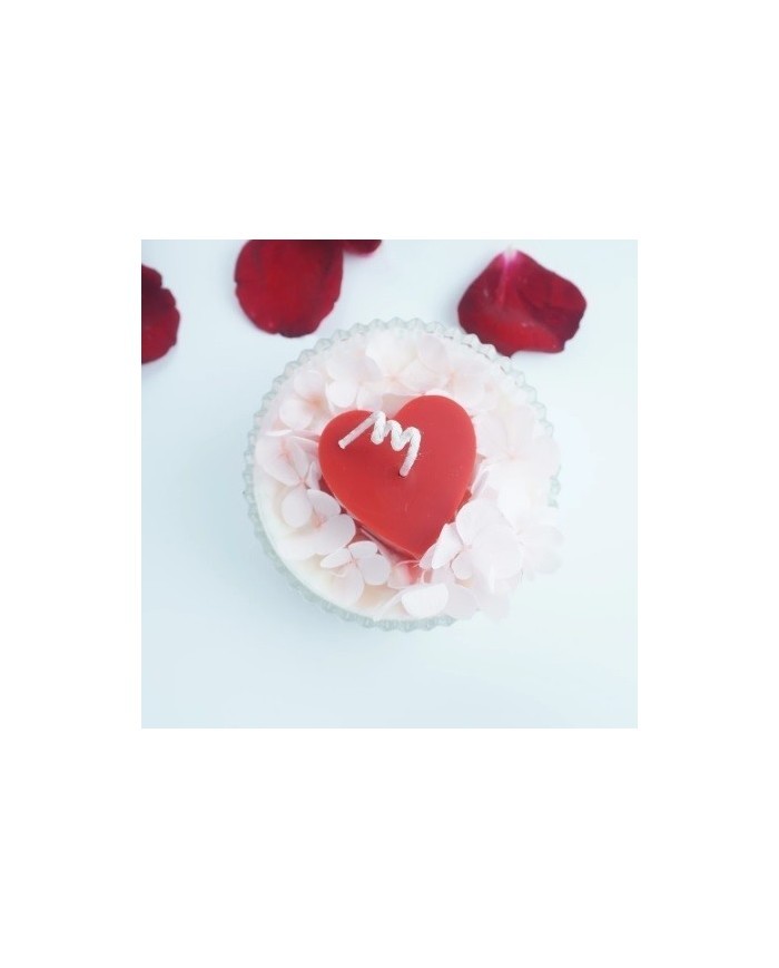 Mika Mum Kalıbı 15,3 X 5,5 Cm - Kalp Model