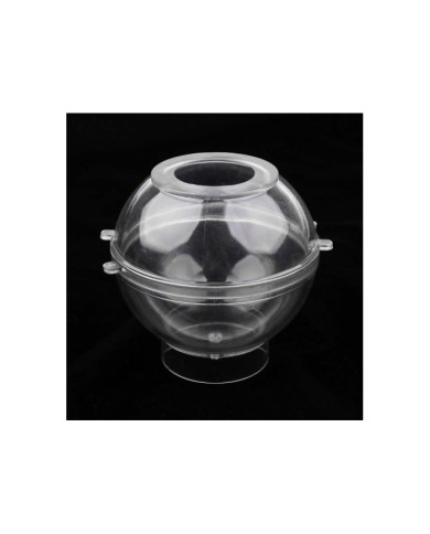 MİKA MUM KALIBI GÜLLE - 4.7 CM