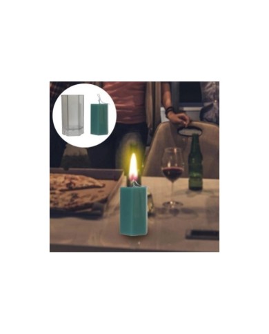 Altıgen Mika Mum Kalıbı - 101