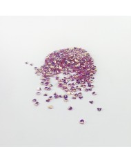 Üçgen Pul Kırığı - Parlak Pembe 25 gr