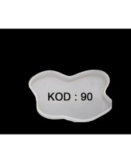 Bardak Altı Reçine Epoksi Kalıp - 3 boyut -No:90-Kod:241B