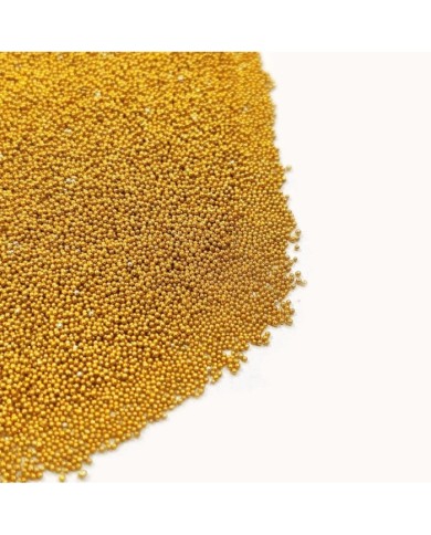 Kum Havyar Boncuk  Gold 500 Gram