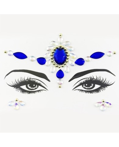 Yüz Taşları Mavi, Beyaz Pembe