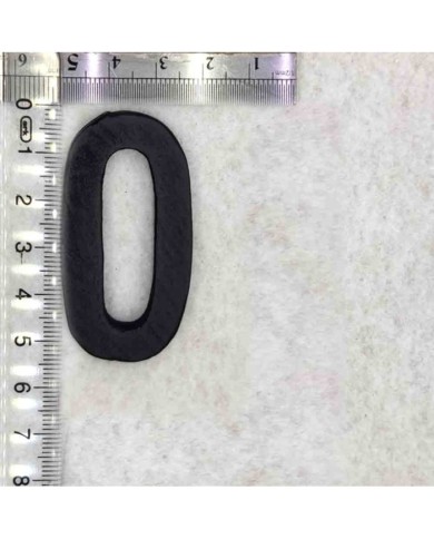 Ahşap Kolye Ucu Siyah