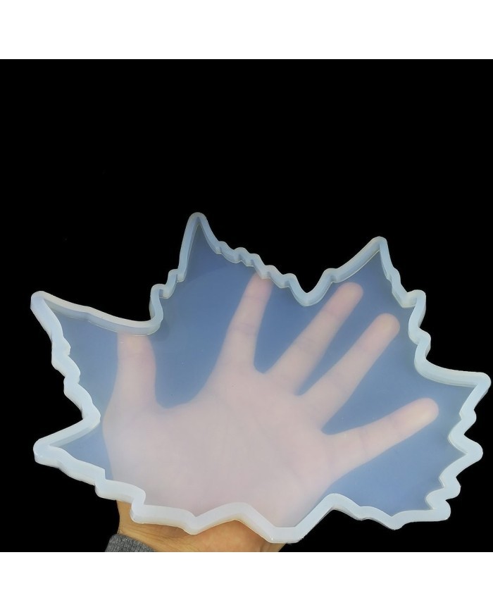 BARDAK ALTI REÇİNE EPOKSİ KALIP - YAPRAK - BÜYÜK - BB1