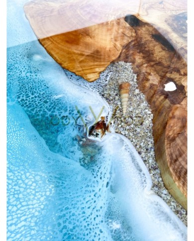 Deniz Efekti Epoksi Resin 250+250 ML (500 ML) Deniz Efekti Epoksi Resin 250+250 ML (500 ML)