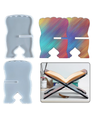 Rahle Düz Model Bir Adet Epoksi Reçine Silikon Kalıp -Kod:942