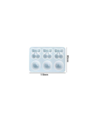 kiraz desenli dekoratif silikon kalıp - 118x80 mm -Kod:385