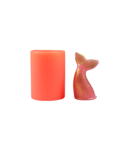 Deniz Kızı Kuyruğu Silikon Mum Kalıbı M-228