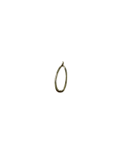 Elips Model Metal kolye Ucu - Gold