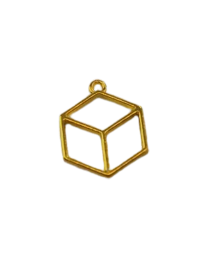Pirinç Küp Kolye Ucu - Bijuteri Takı