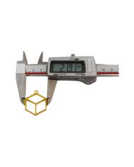 Pirinç Küp Kolye Ucu - Bijuteri Takı