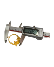 Pirinç Deniz Yıldızı Kolye Ucu - Bijuteri Takı