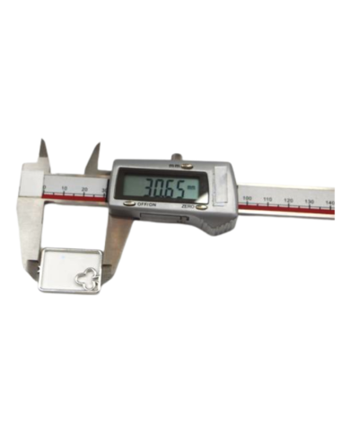 Pirinç Maça Kolye Ucu - Bijuteri Takı