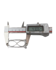 Pirinç Kum Saati Kolye Ucu - Bijuteri Takı