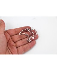 Pirinç Yunus Kolye Ucu - Bijuteri Takı