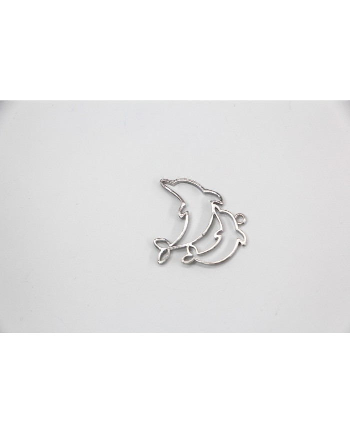 Pirinç Yunus Kolye Ucu - Bijuteri Takı