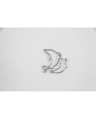 Pirinç Yunus Kolye Ucu - Bijuteri Takı