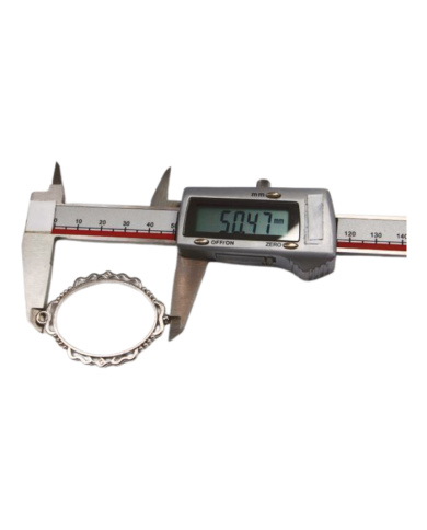 Pirinç Ayna Halka Kolye Ucu - Bijuteri Takı