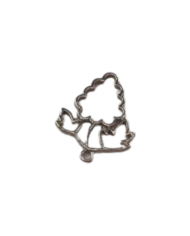 Pirinç Ağaç Kolye Ucu - Bijuteri Takı